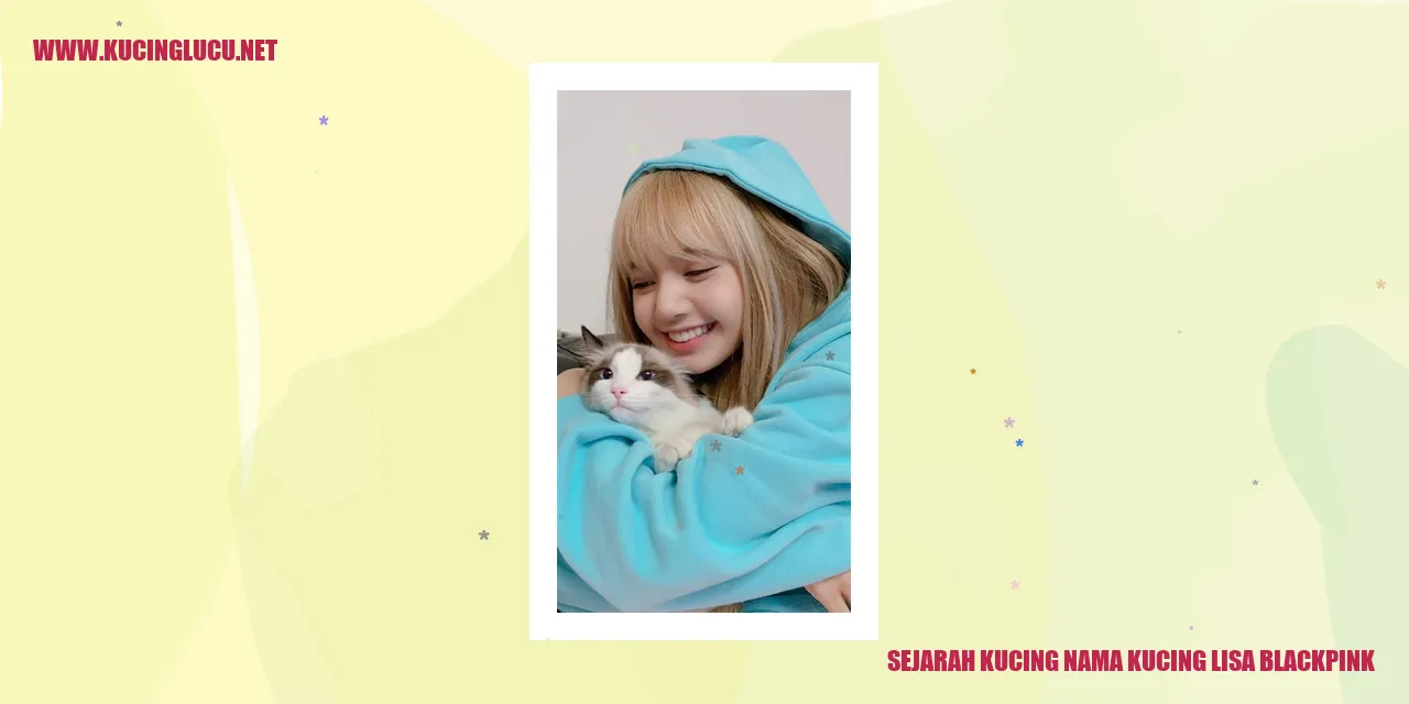 Lisa, Pahlawan Kucing Blackpink