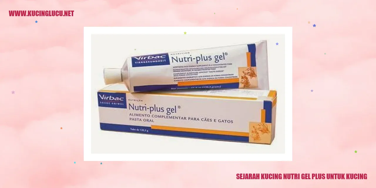 Kucing Nutri Gel Plus untuk Kucing