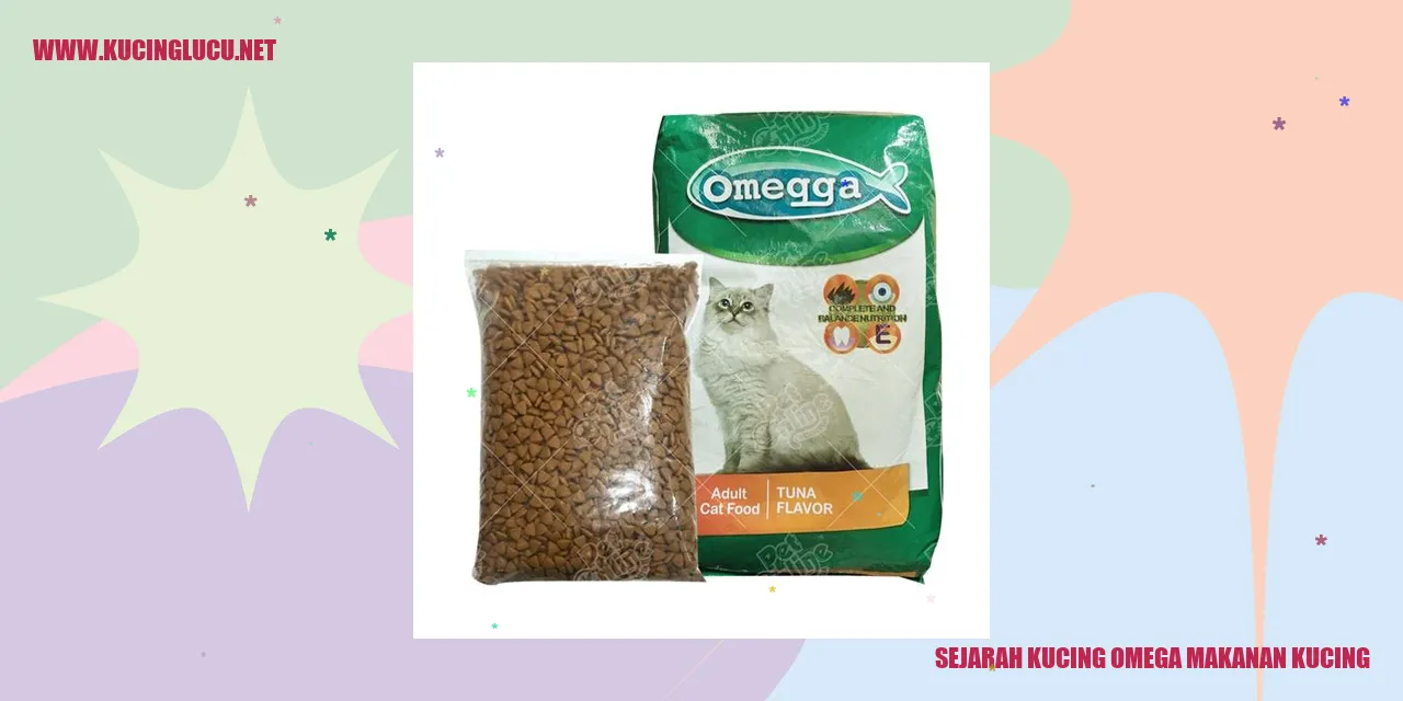Sejarah Kucing Omega Makanan Kucing