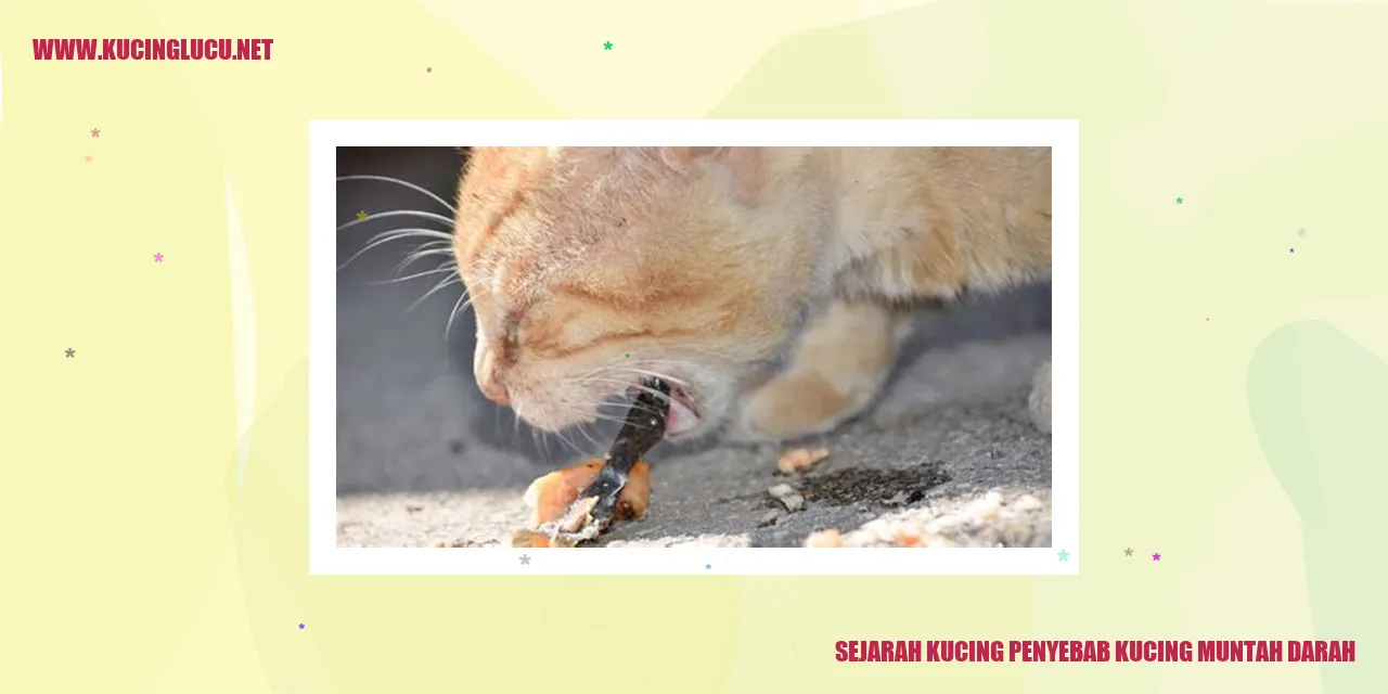 Kucing Muntah Darah