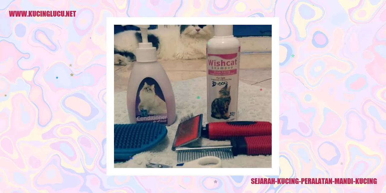Peralatan Mandi Kucing