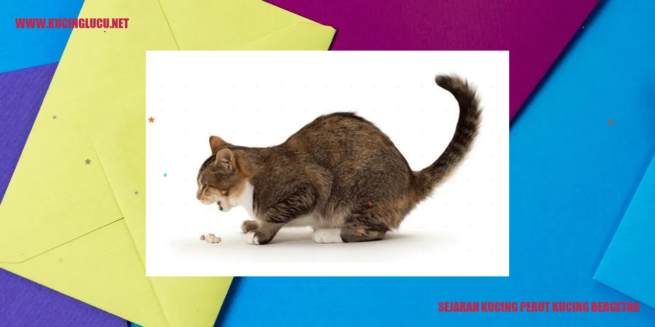 Sejarah Kucing Perut Kucing Bergetar