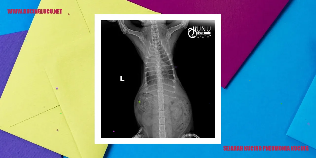 Sejarah Kucing Pneumonia Kucing