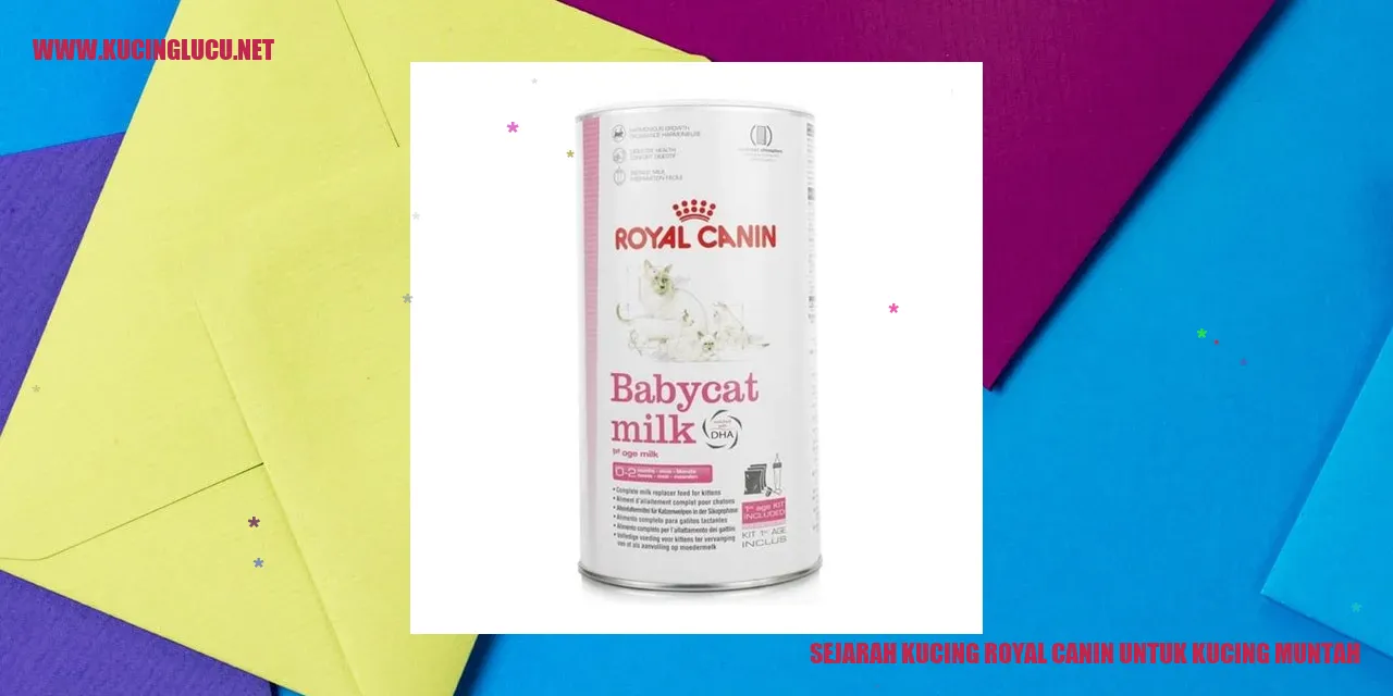 Gambar Sejarah Kucing Royal Canin untuk Kucing Muntah