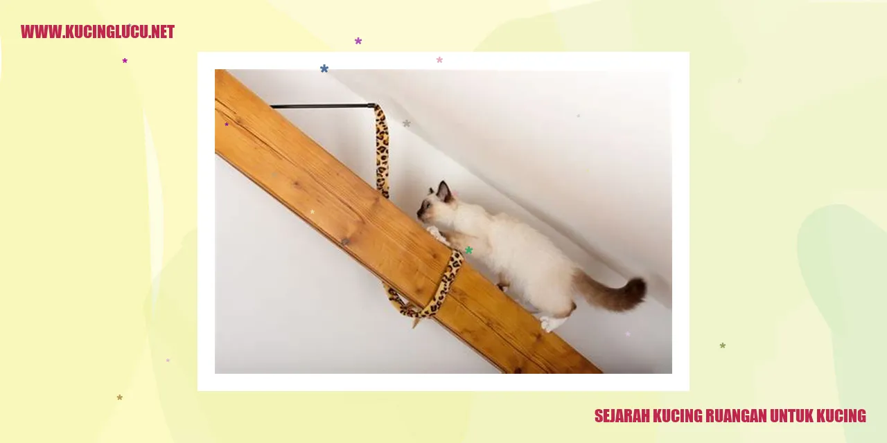 Ilustrasi Kucing Peliharaan dalam Ruangan