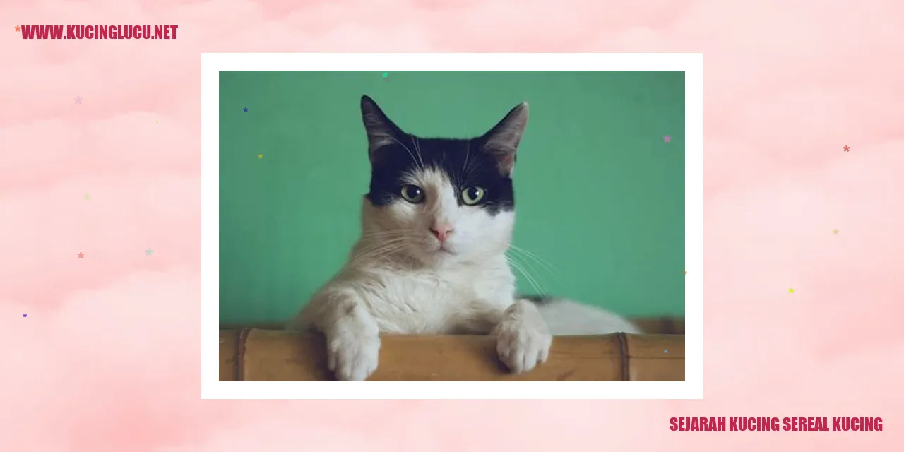 Sejarah Kucing sereal kucing