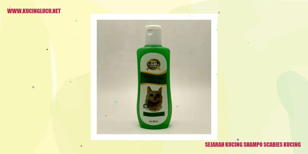 gambar kucing yang menggunakan shampo scabies