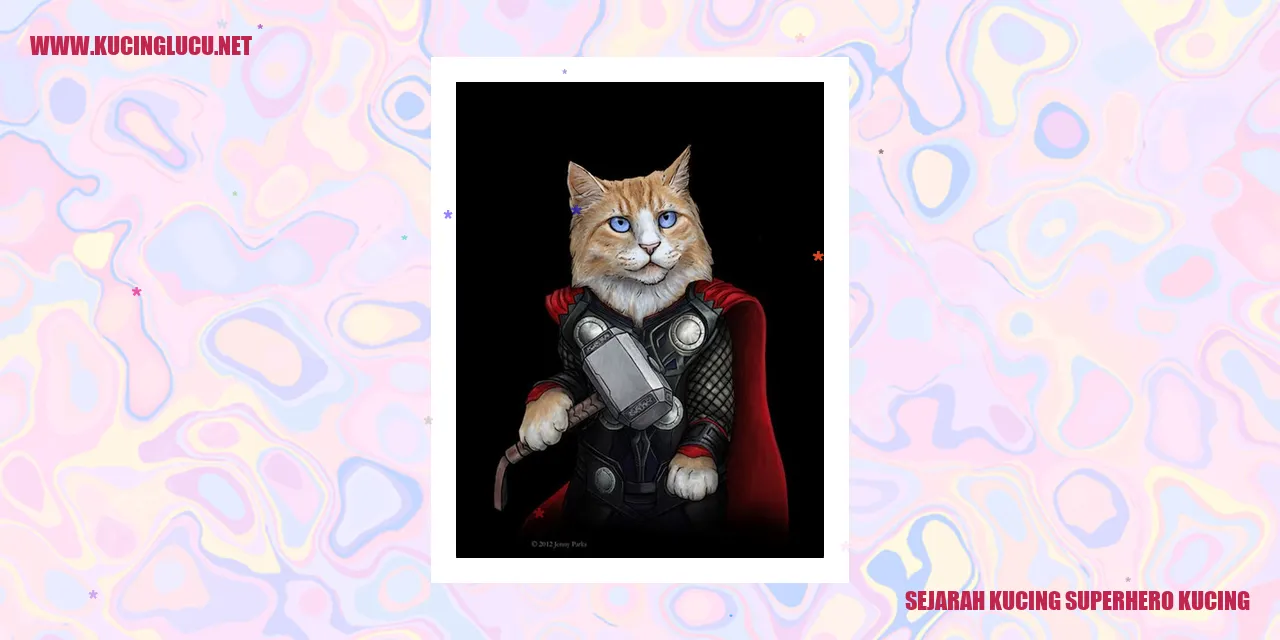 Kucing superhero kucing