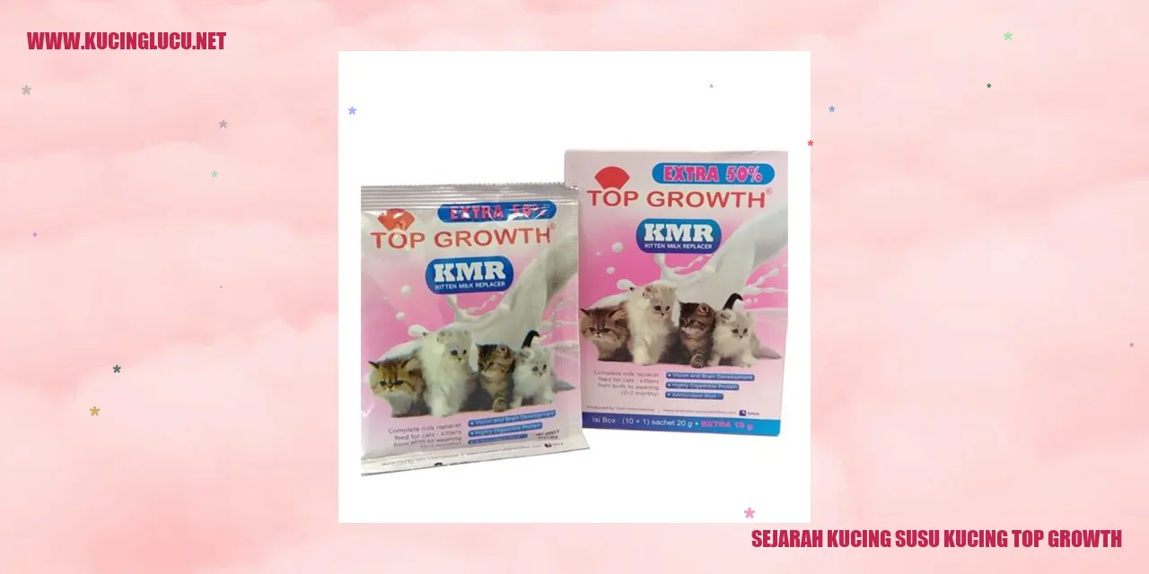 Sejarah Kucing susu kucing top growth
