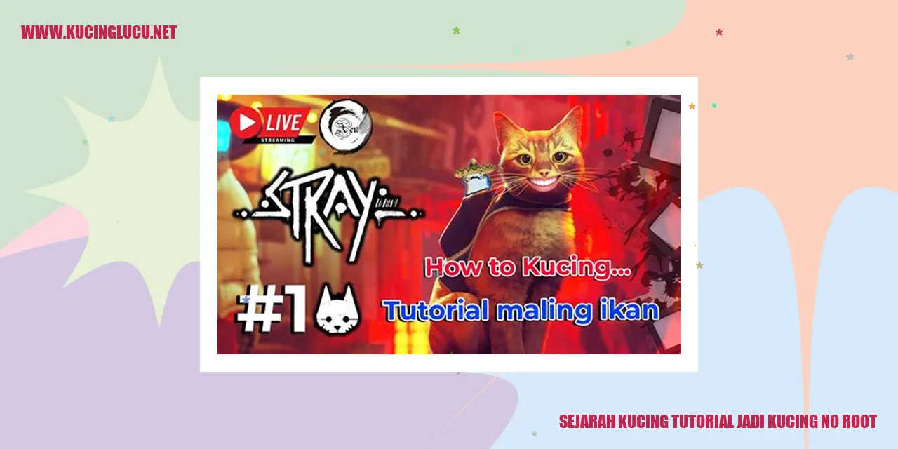 Gambar Sejarah Kucing