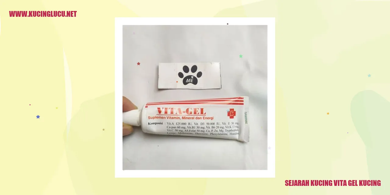 Gambar Kucing Vita Gel Kucing