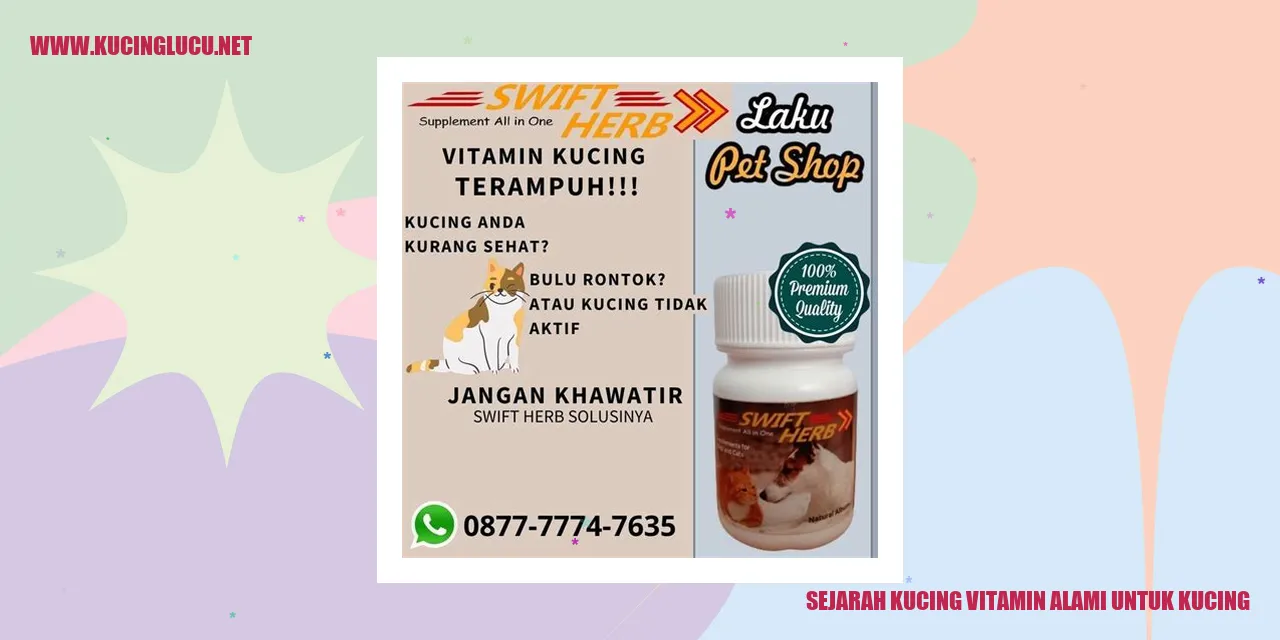 Kucing Mengonsumsi Vitamin Alami