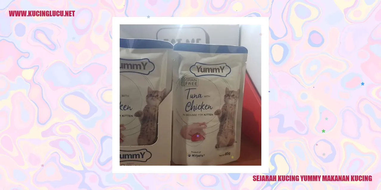 Sejarah Makanan Kucing Yummy