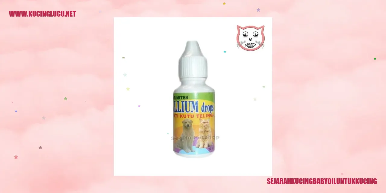 Baby Oil untuk Mengatasi Masalah Bulu Kucing