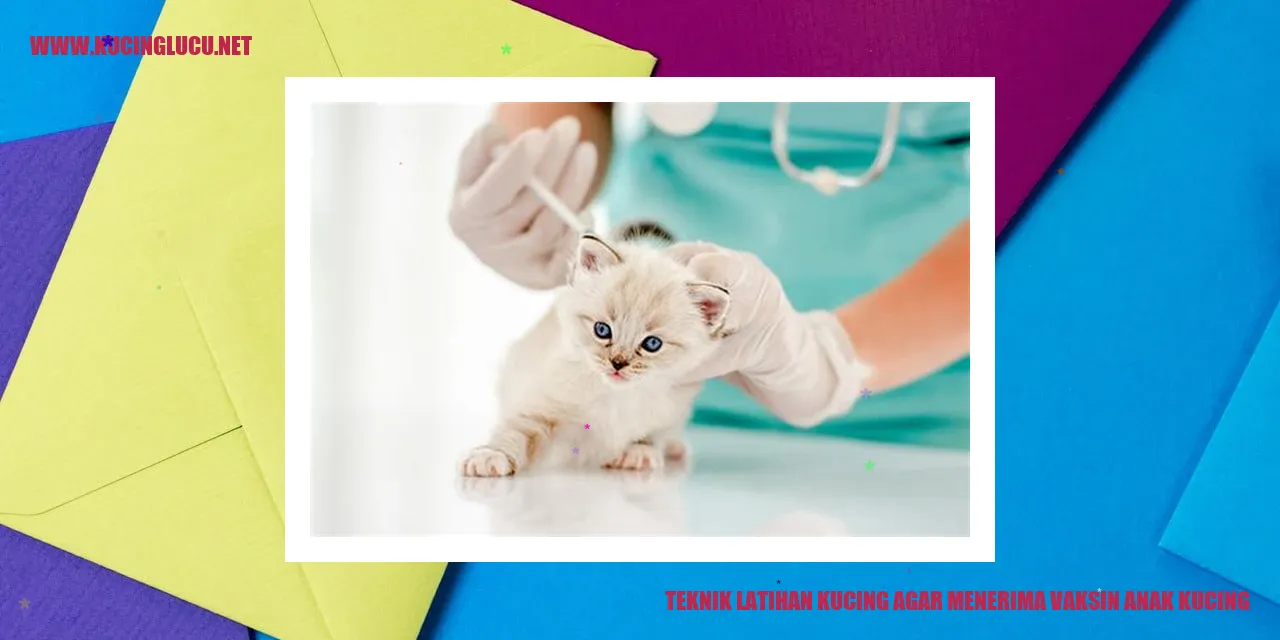 Vaksin untuk Anak Kucing