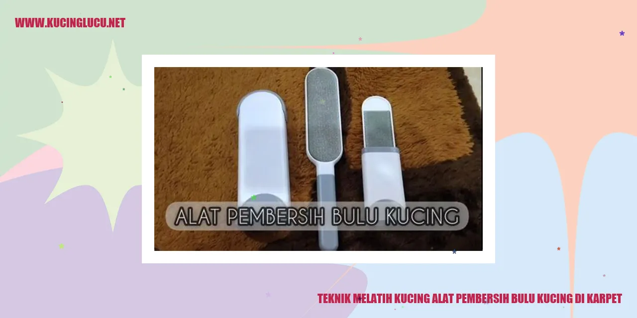 Gambar kucing di atas karpet