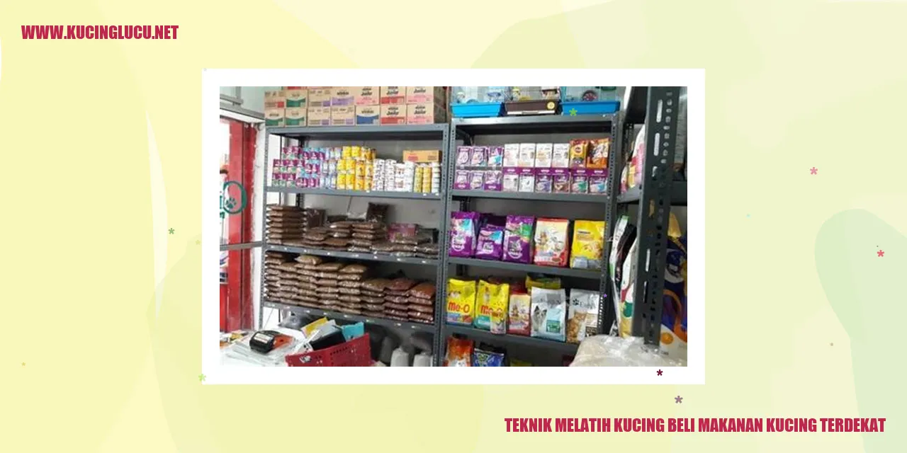 Gambar Teknik Melatih Kucing Beli Makanan Kucing Terdekat