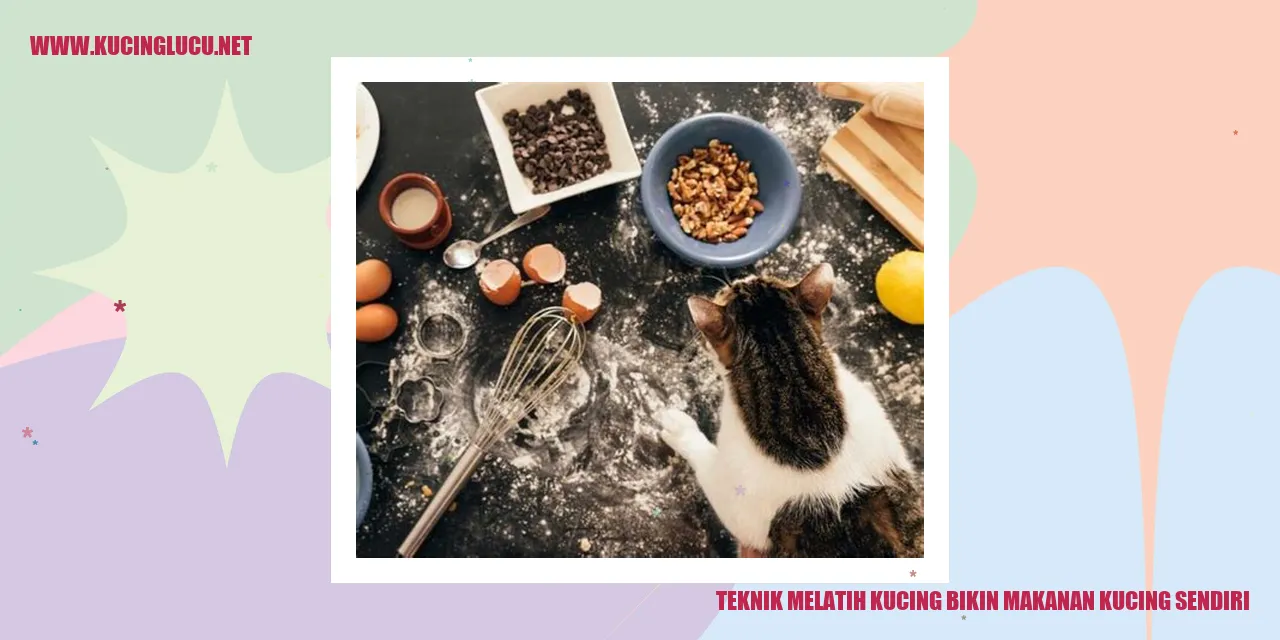 Makanan Kucing Sendiri