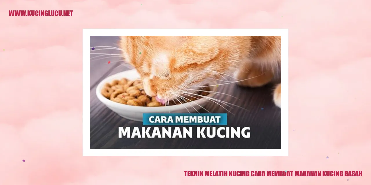 Gambar makanan basah untuk kucing
