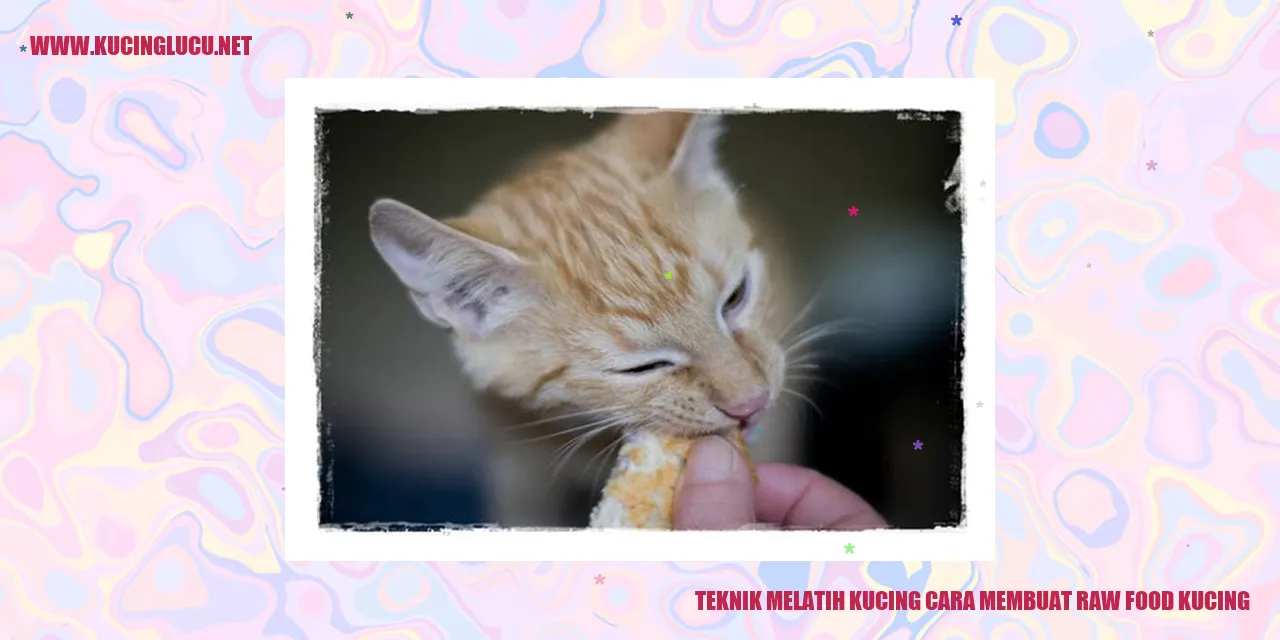 Gambar Kucing Menikmati Makanan Segar