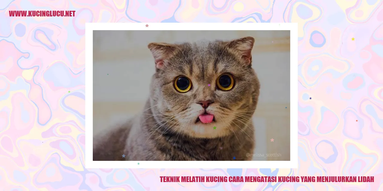 Gambar Kucing yang Memperlihatkan Lidah