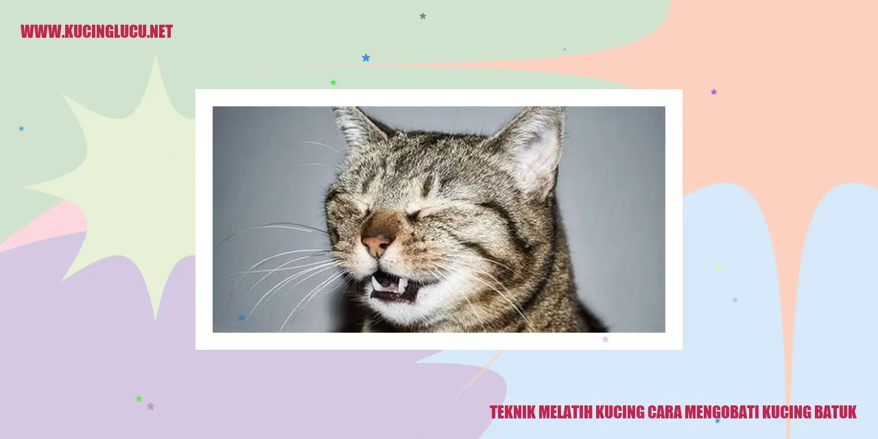 Gambar Kucing sedang batuk