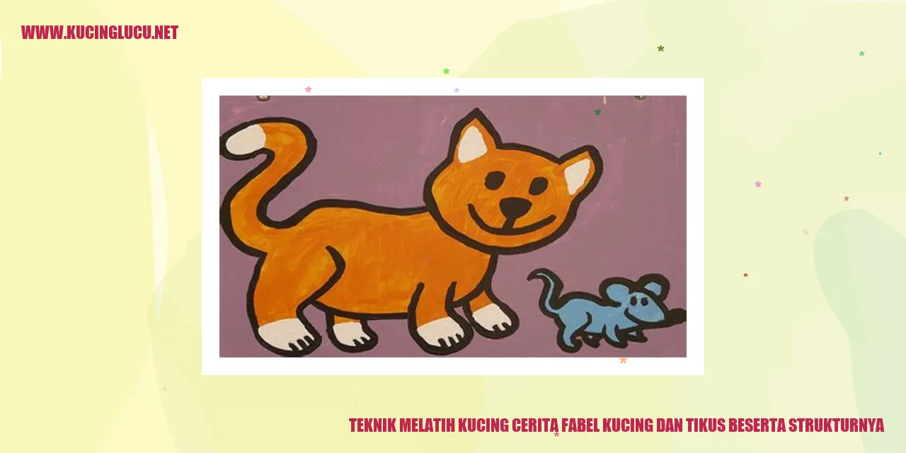 Ilustrasi Kucing dan Tikus