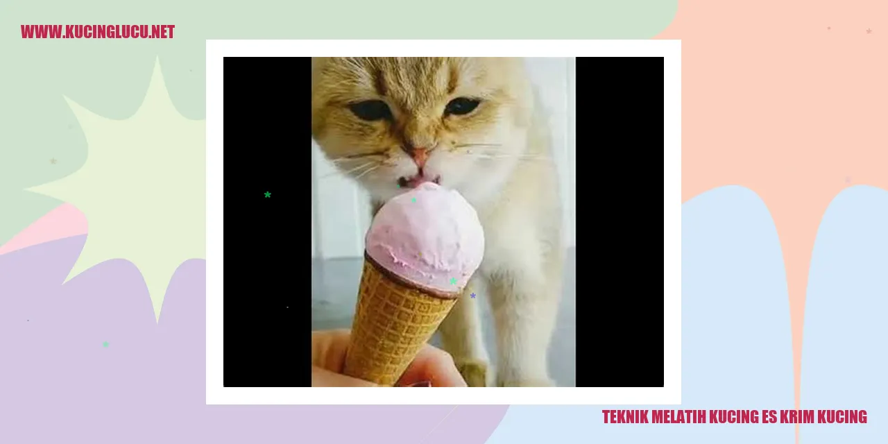 gambar kucing es krim