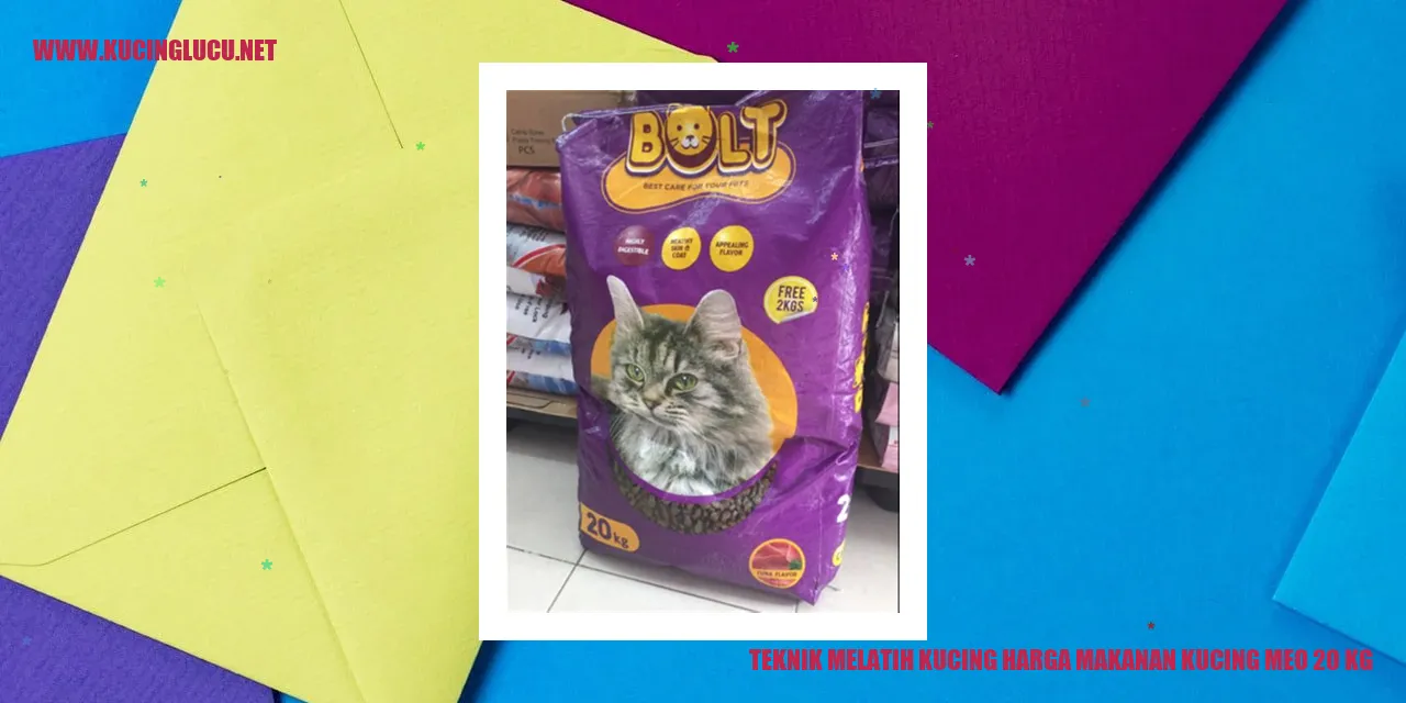 Gambar makanan kucing Meo 20 kg