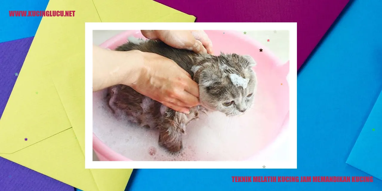 Trik-Trik Menyertakan Kucing dalam Momen Mandi