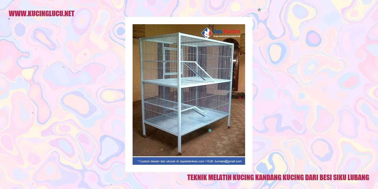 Kucing dalam kandang