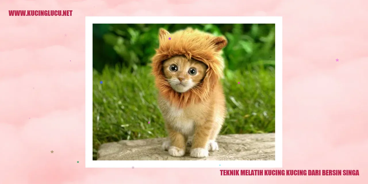 Kucing tak bersin seperti singa
