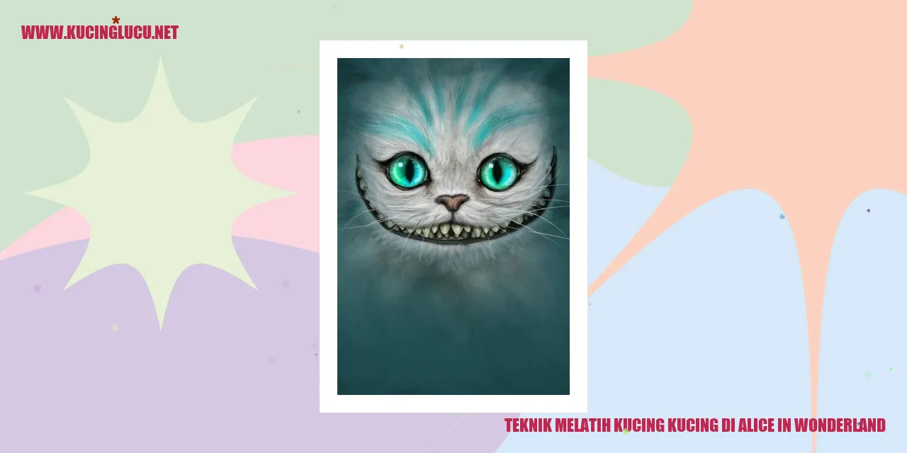 Gambar Kucing di Alice in Wonderland