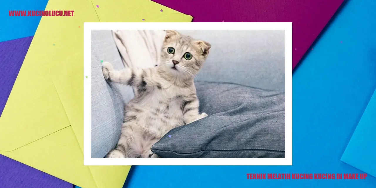 Kucing dalam make up
