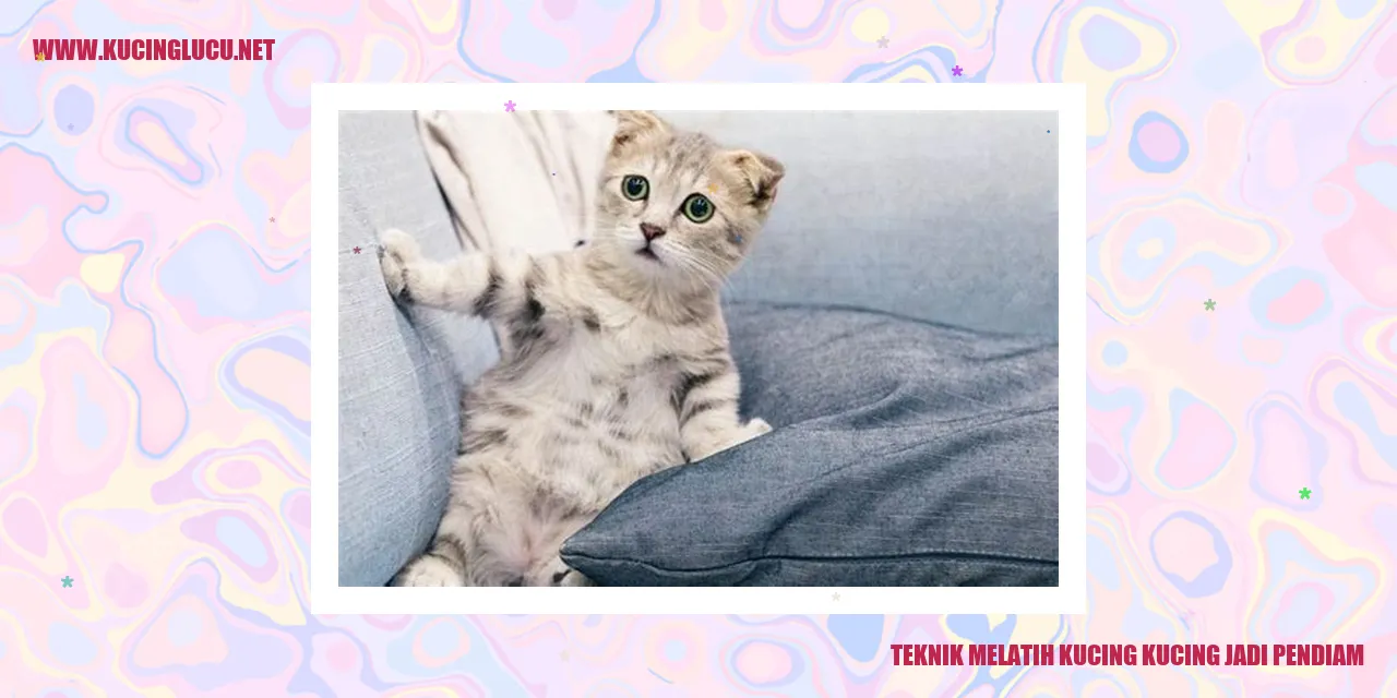 Gambar Kucing Pendiam