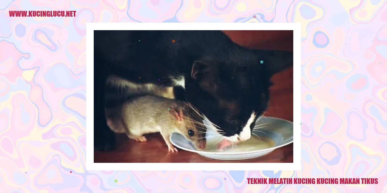 Gambar Kucing Menyantap Tikus