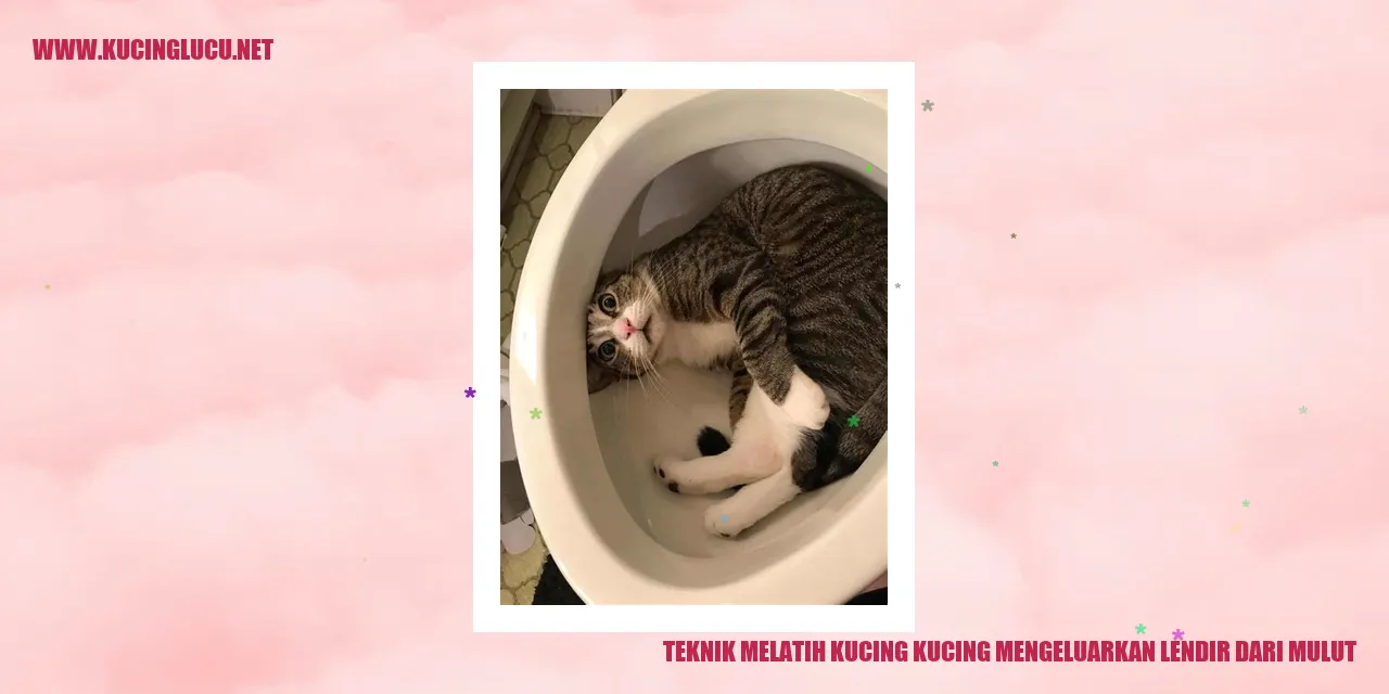 Gambar Kucing Mengeluarkan Lendir dari Mulut