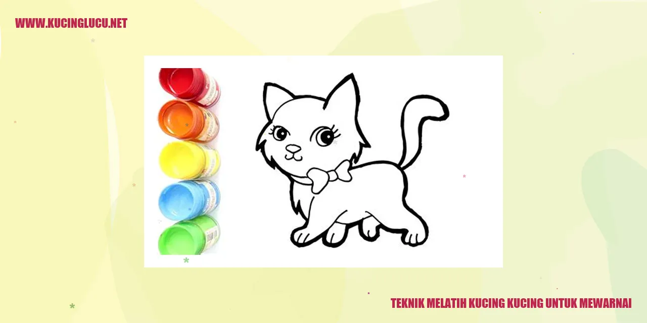 Teknik Pelatihan Kucing untuk Melukis