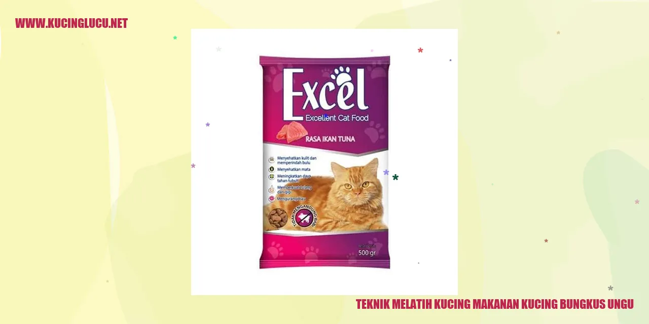 Gambar makanan kucing bungkus ungu