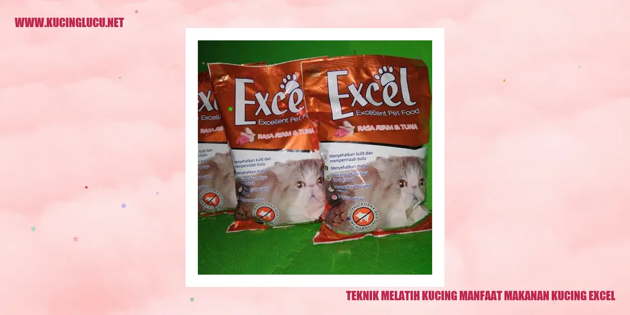 Gambar Kucing Menikmati Makanan Kucing Excel
