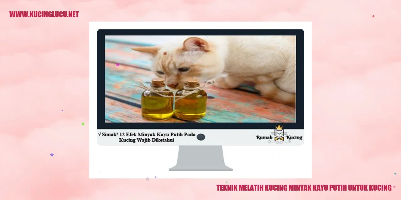 Kucing minyak kayu putih