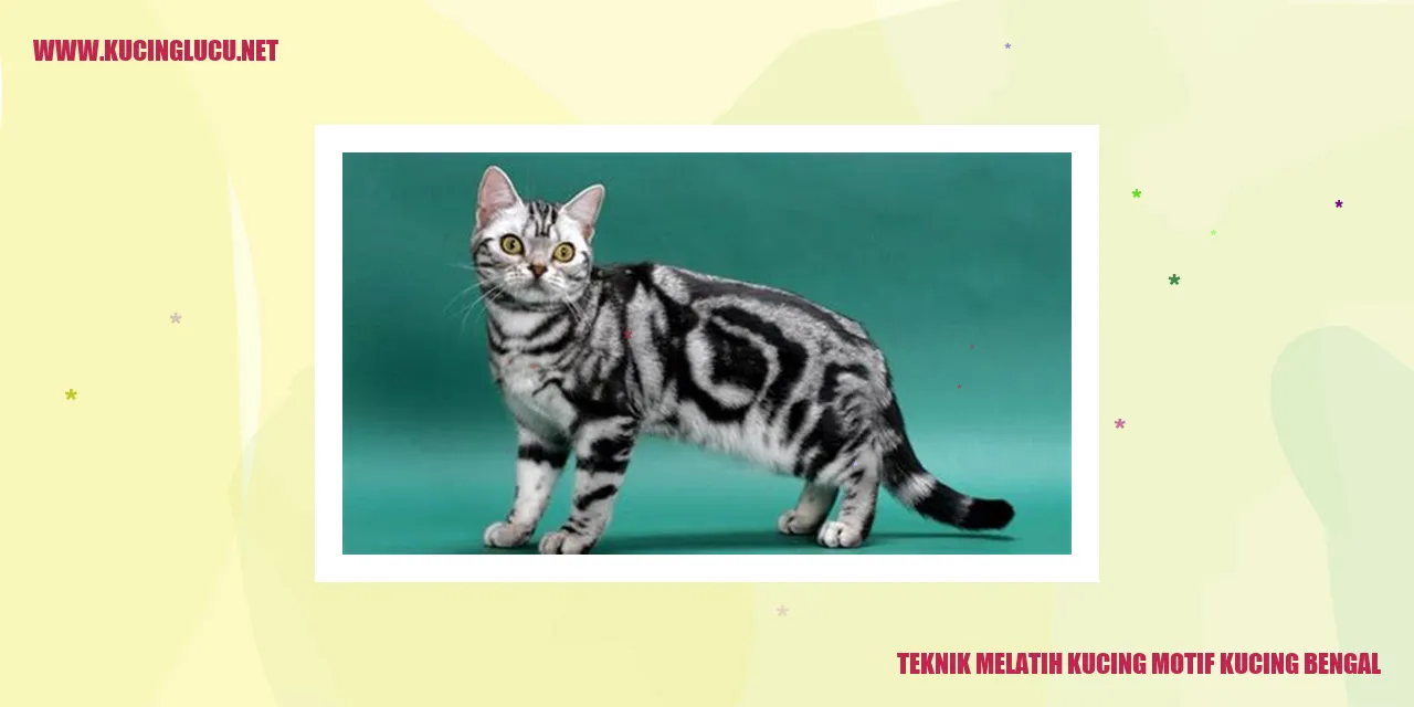 Kucing Bengal yang Lucu