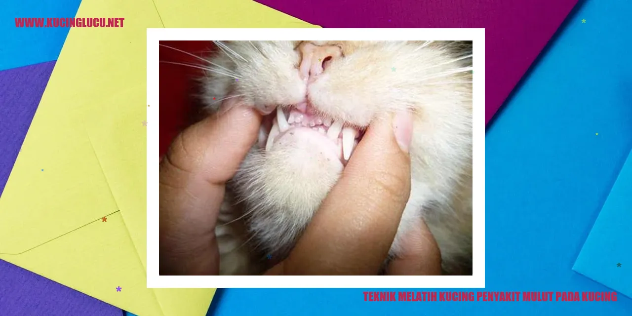 Teknik Menyikapi Kucing yang Menderita Penyakit pada Mulutnya