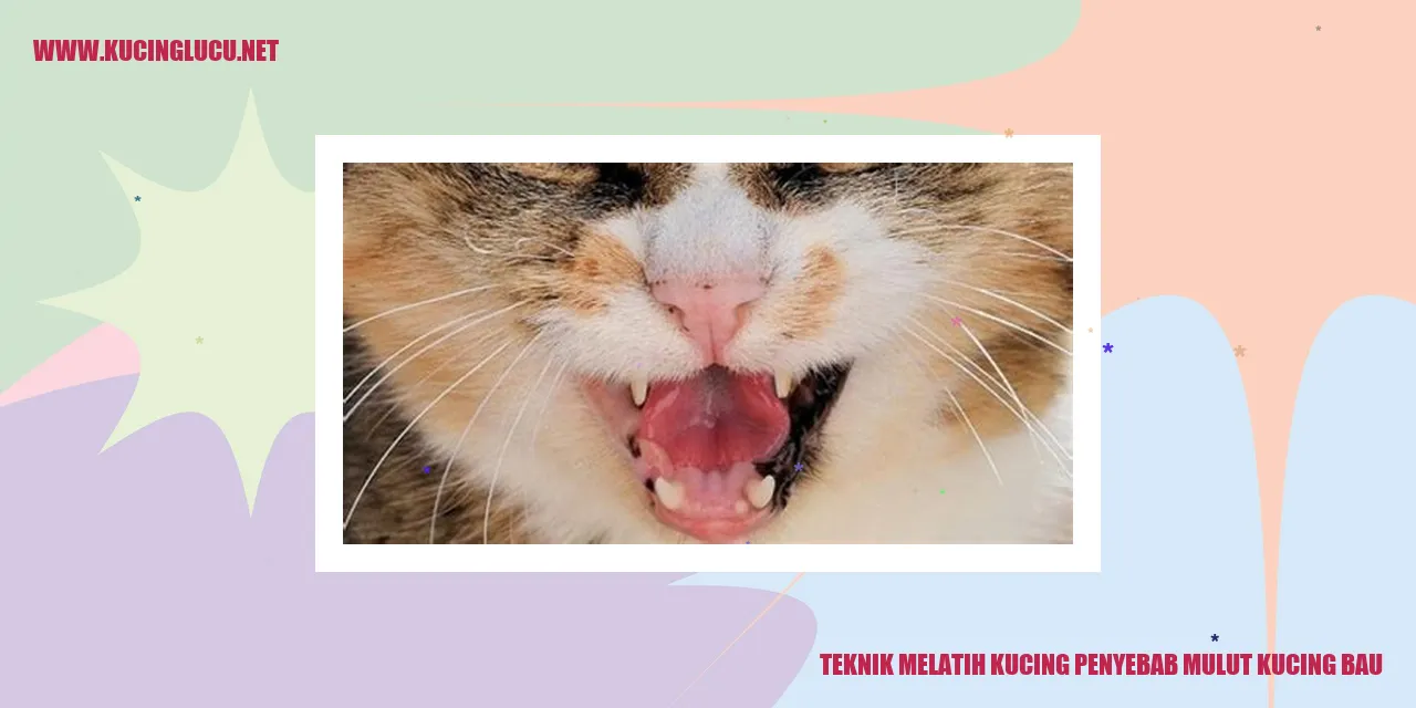 Gambar kucing yang menutup hidungnya karena bau mulut tak sedap