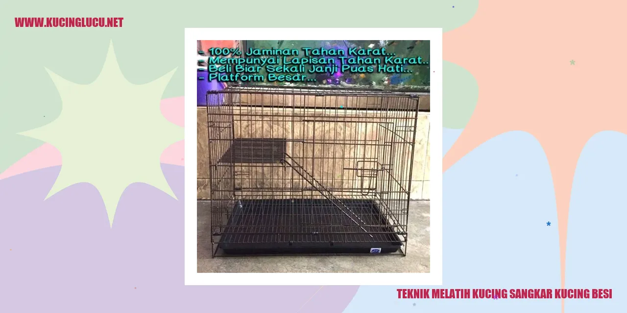 Sangkar Kucing Besi