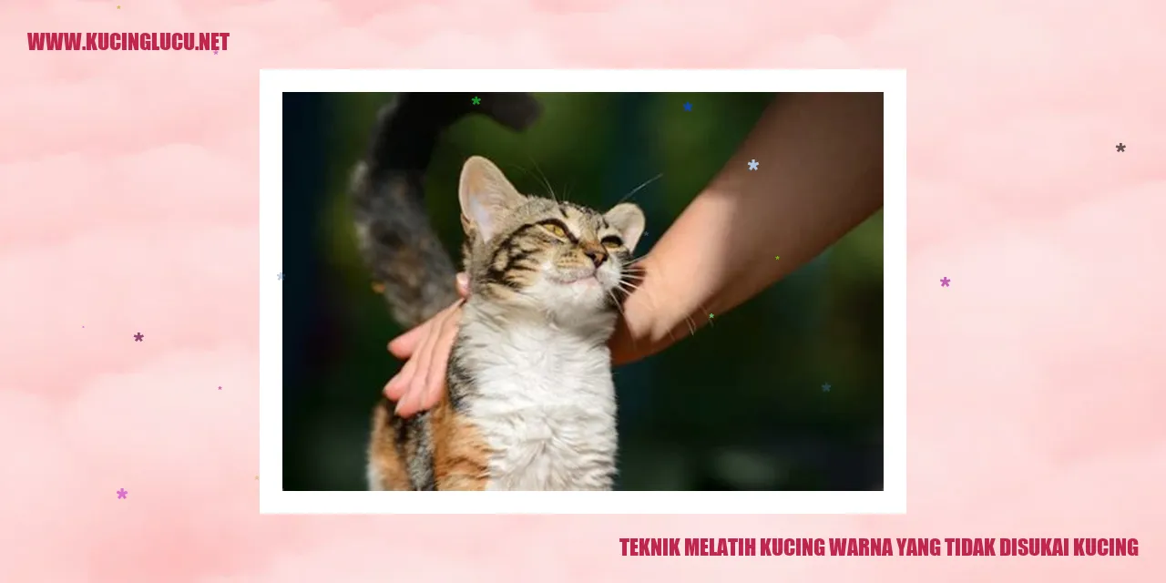 Kucing warna yang tidak disukai kucing