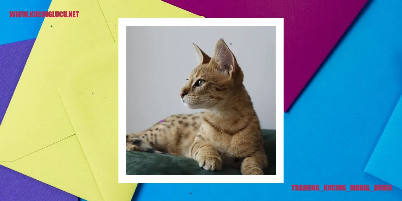 Teknik Melatih Kucing Mahal di Dunia